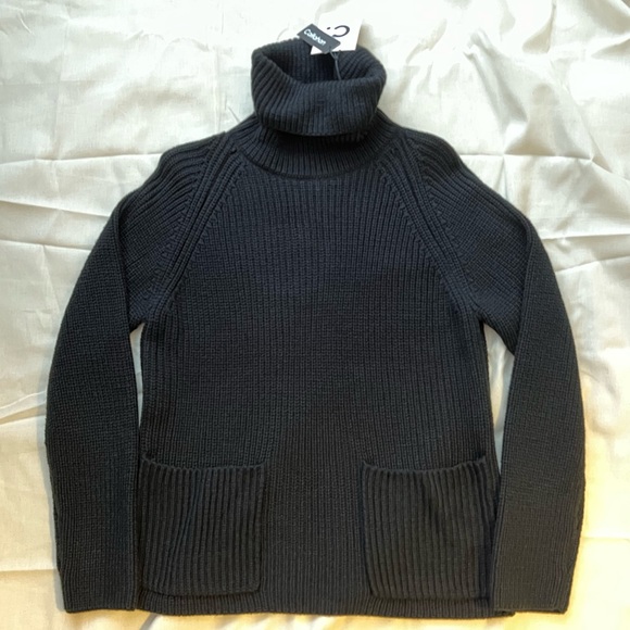 NWT Callahan Black Cora Turtleneck Sweater Size XS - Picture 5 of 6